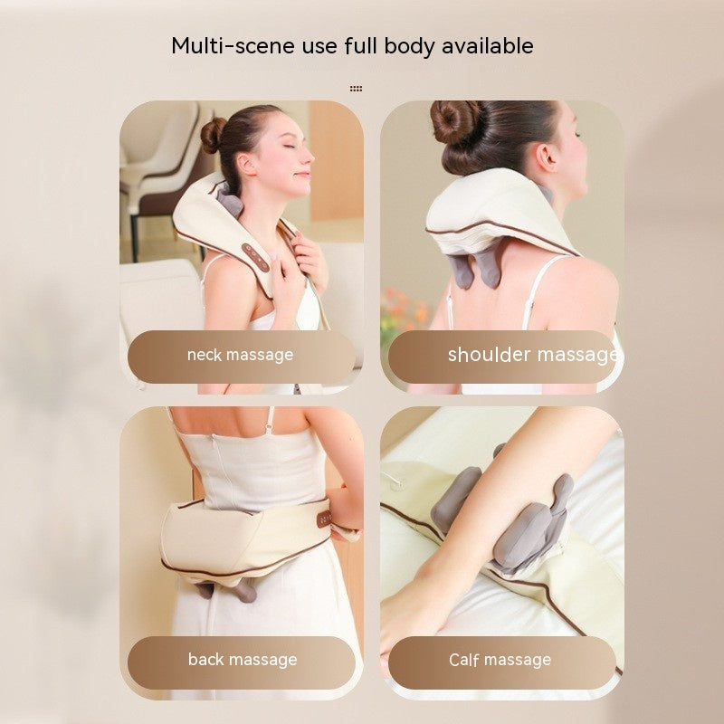 Home Kneading Hot Compress Shoulder And Neck Massager Home Kneading Hot Compress Shoulder And Neck Massager